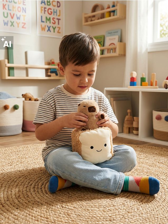 Sinsay - Plišani tost s kapibarom koja se može izvaditi