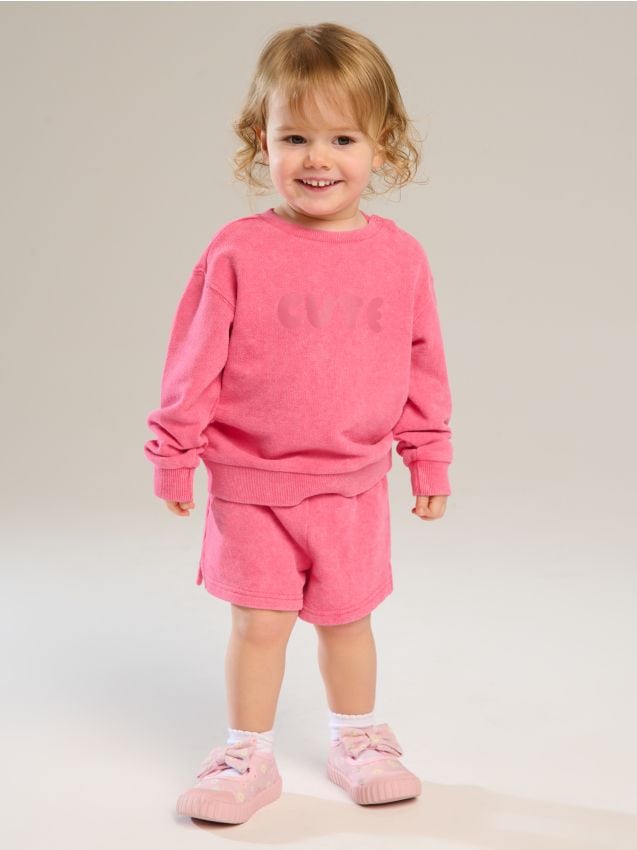 Sinsay - Szorty - różowy