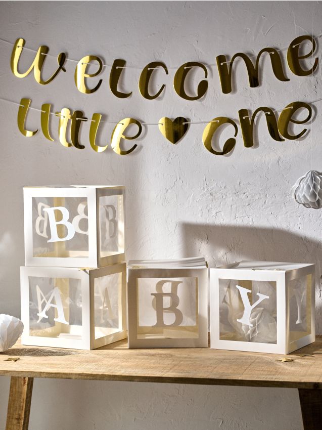 Komplet dekoracij za Baby Shower - SINSAY