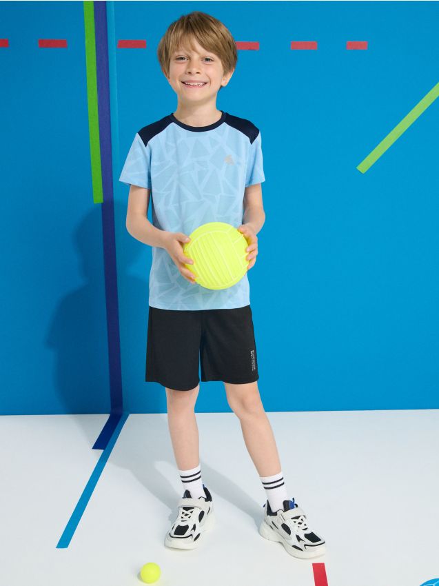 Sinsay - Tricou sport cu uscare rapidă Active - light blue