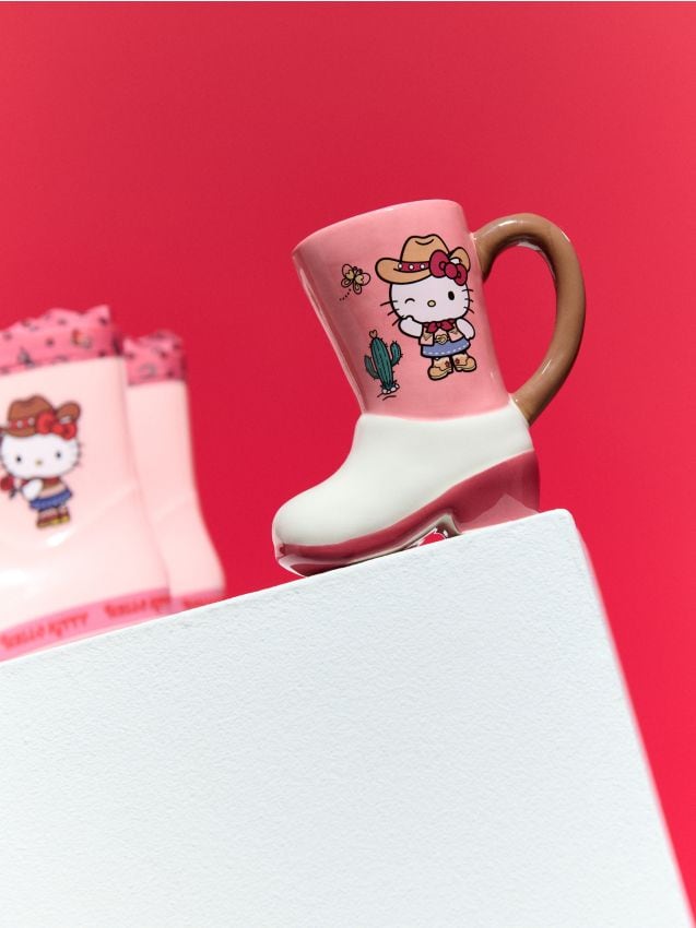 Sinsay - Cană ceramică în formă de pantof Hello Kitty - multicolor