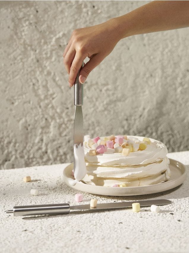 Sinsay - Spatule pentru prăjituri 2 bucăți - argintiu