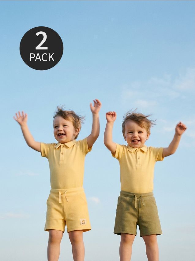 Sinsay - Șorturi din bumbac 2 pack - altele