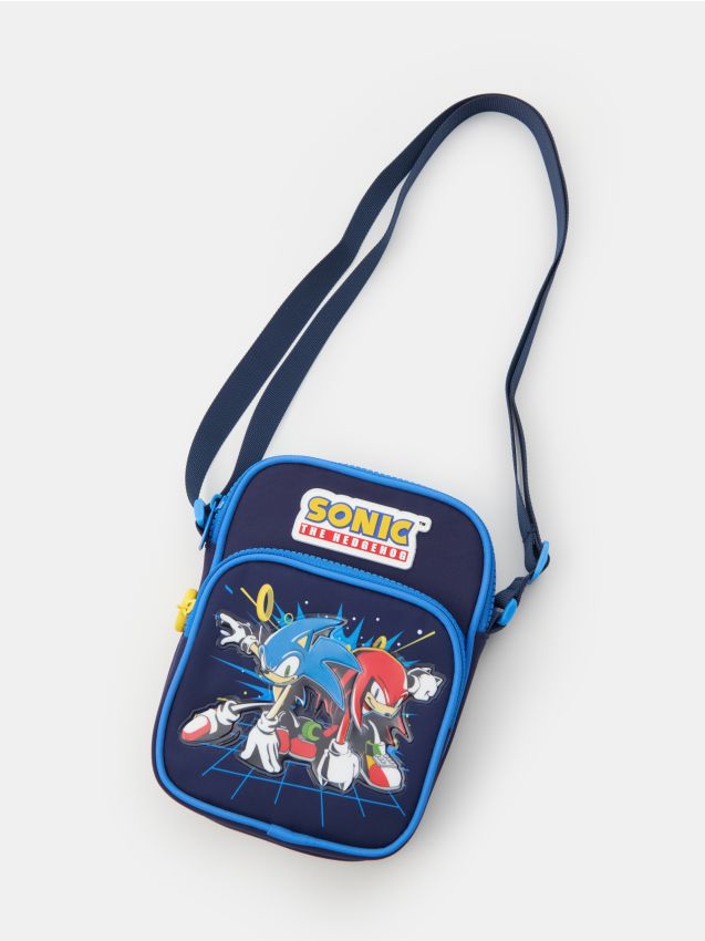 Sinsay - Borsetă verticală Sonic the Hedgehog - bleumarin