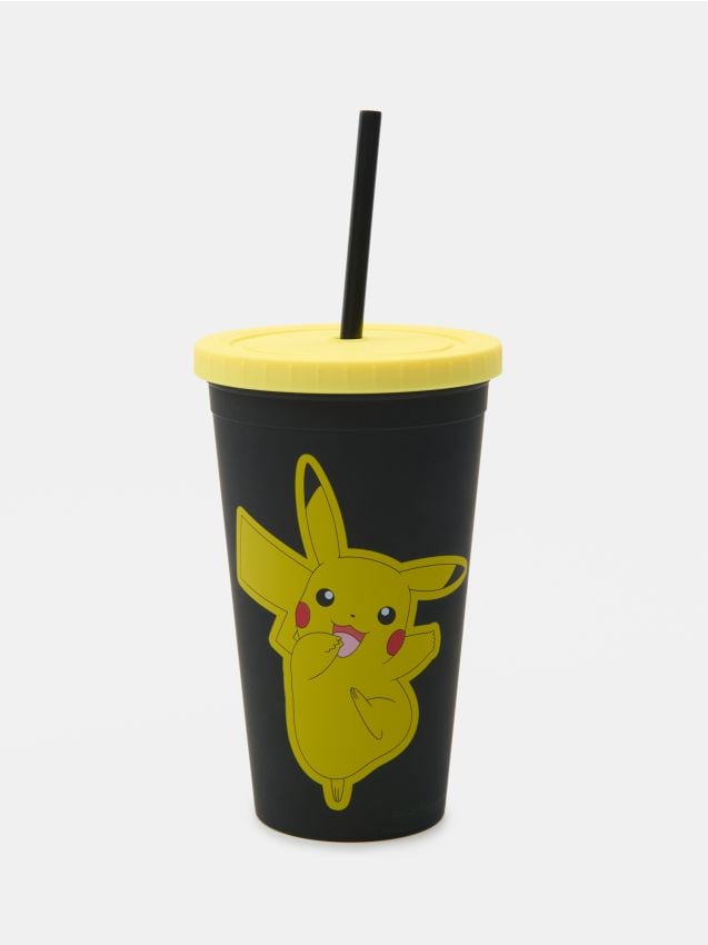 Sinsay - Cană cu capac și pai Pokémon - multicolor