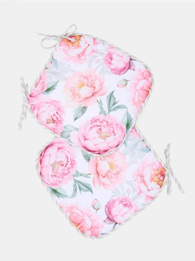 Sinsay - Perne pentru scaun cu motiv floral 2 pack - multicolor