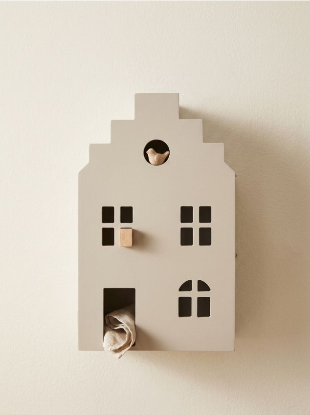 Sinsay - Raft în formă de casă - nude