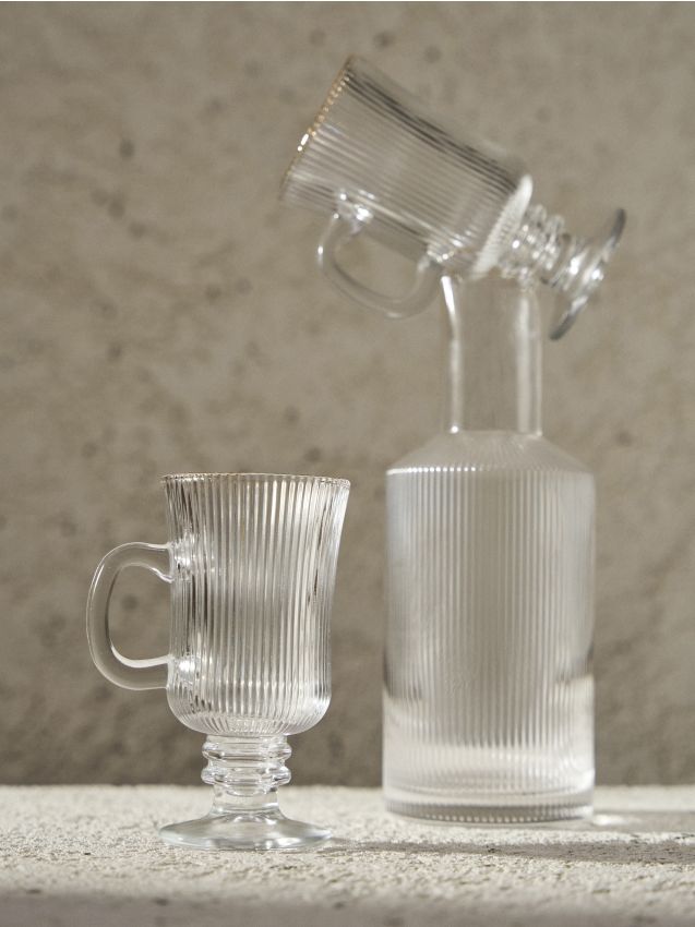 Sinsay - Sklenené hrnčeky, balenie 2 ks - clear