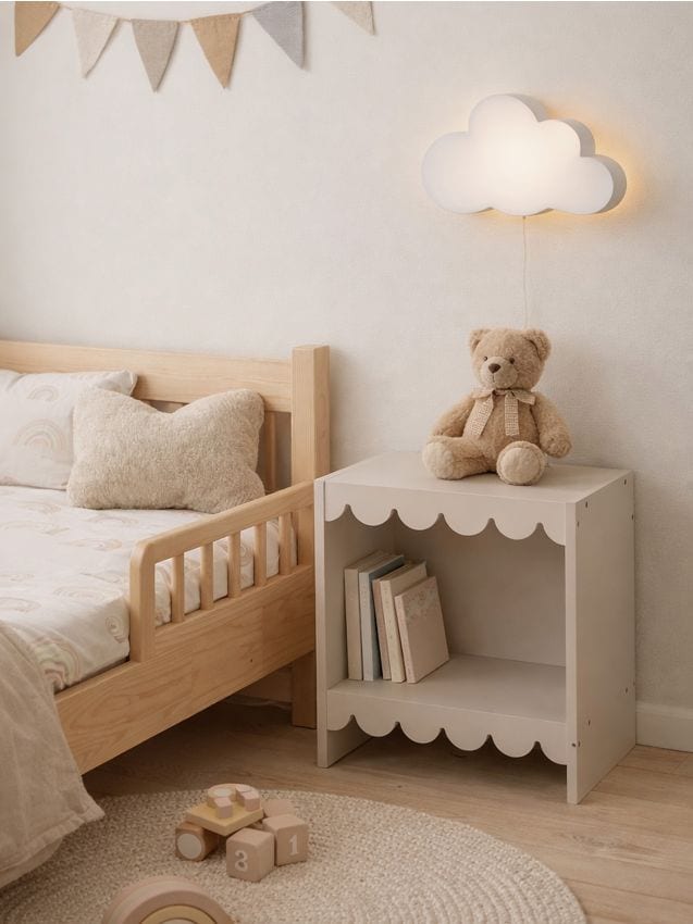 Sinsay - Raft cu finisaj ondulat - nude