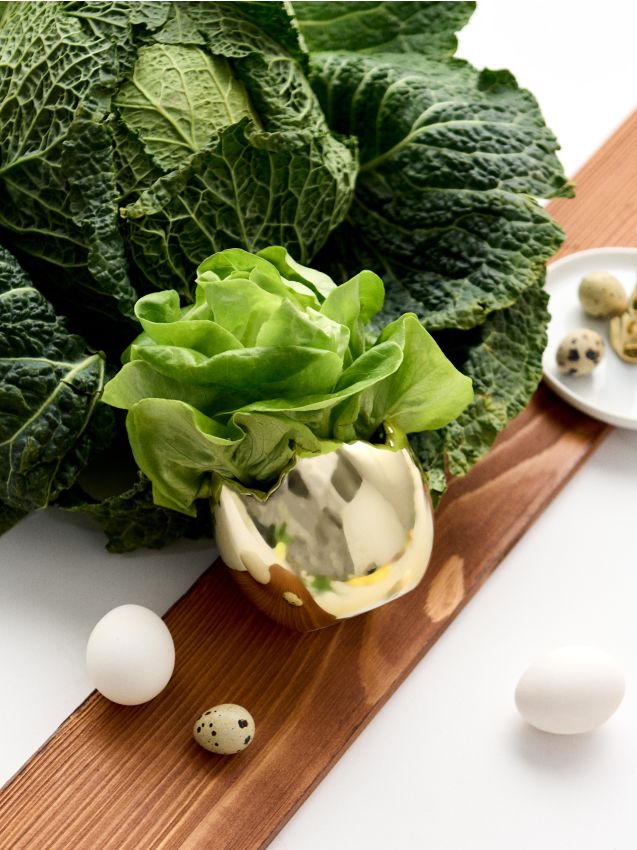 Sinsay - Ghiveci de Paște din ceramică - auriu