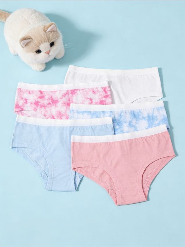 Sinsay - Set de 5 perechi de chiloți - multicolor