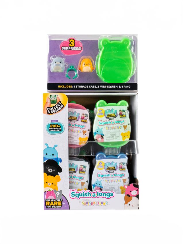 Sinsay - Squish-A-Longs Squishmallows Inel cu Figurină Surpriză - multicolor
