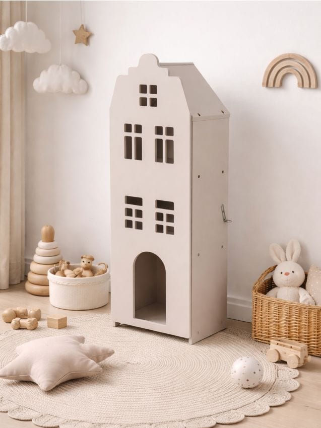 Sinsay - Raft în formă de casă - nude