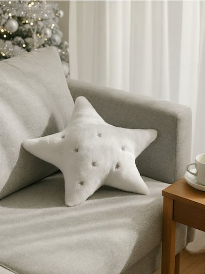 Cuscino decorativo con motivo natalizio