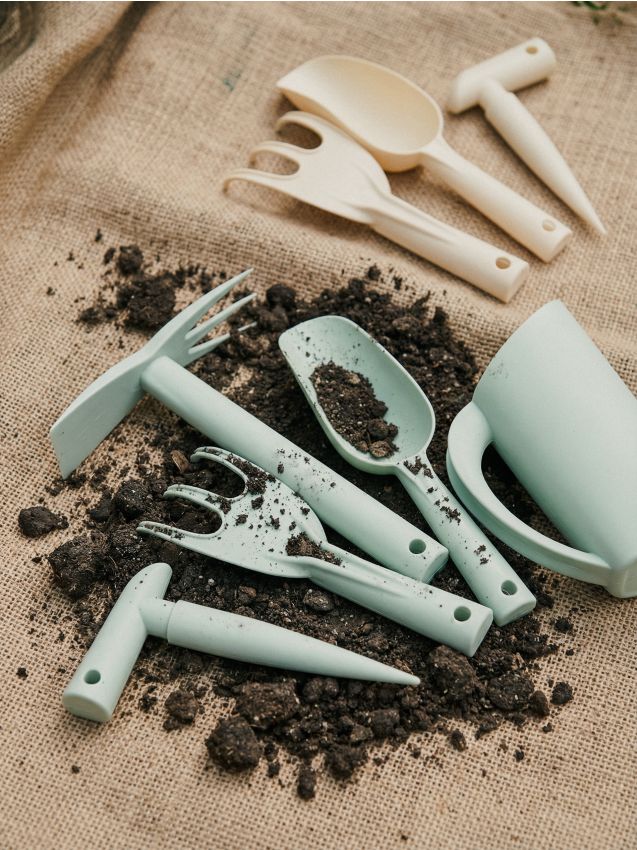 Sinsay - Set de unelte de grădină 6 pack - verde-pal