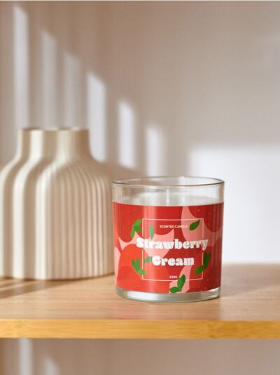 Ароматизирана свещ Strawberry cream