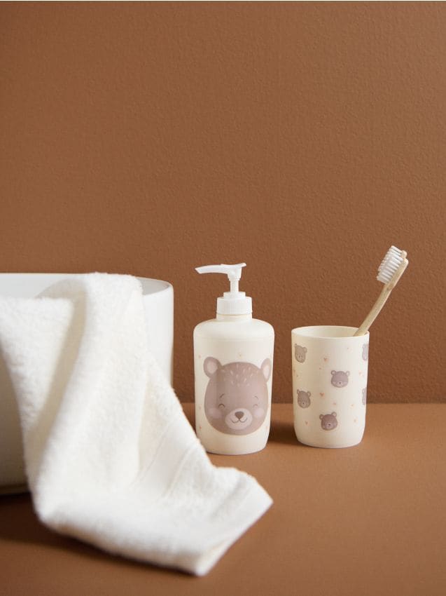 Sinsay - Sada: Dávkovač mydla a pohár na kefky - viacfarebná