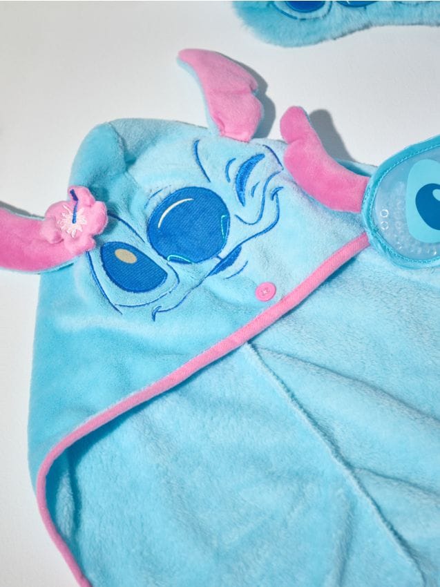 Sinsay - Prosop pentru păr Stitch - light blue
