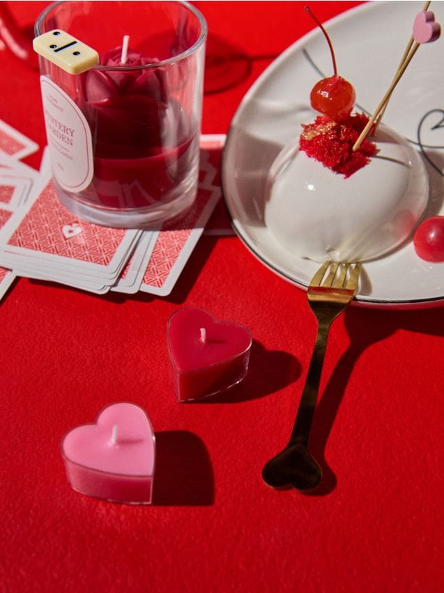 Sinsay - Sviečka 6 pack - pastelová ružová