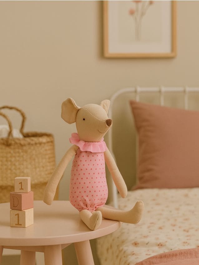 Sinsay - Plyšová myška - ružová