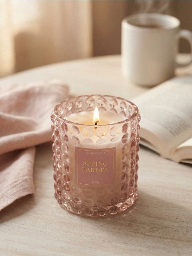 Sinsay - Lumânare - roz-pastel