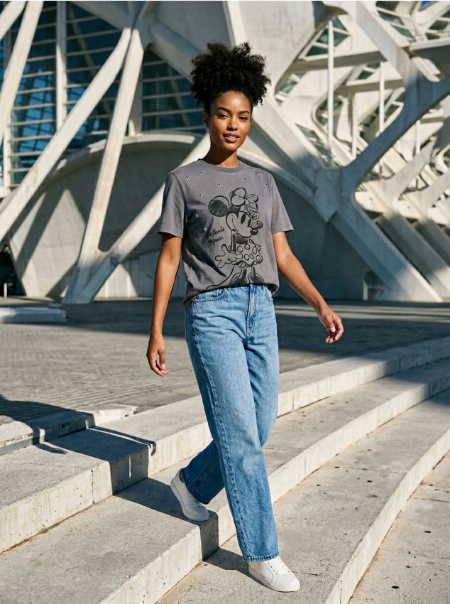 Tricou din bumbac Minnie Mouse