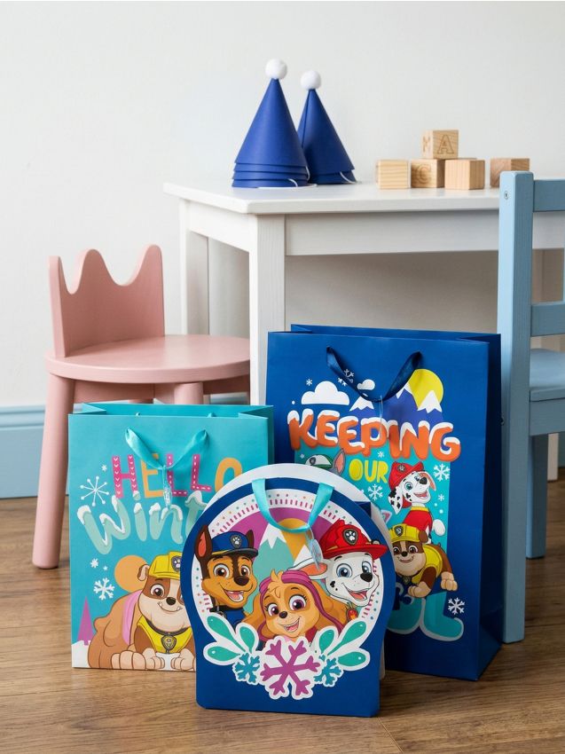 Sinsay - Pungi cadou de Crăciun PAW Patrol set de 3 - multicolor