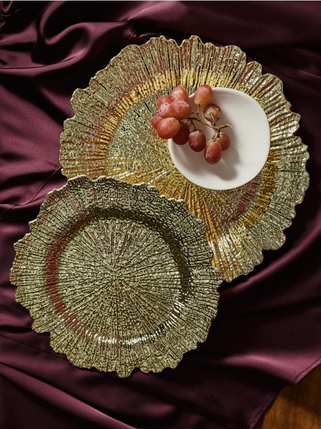 Sinsay - Tăvițe decorative set 2 - auriu