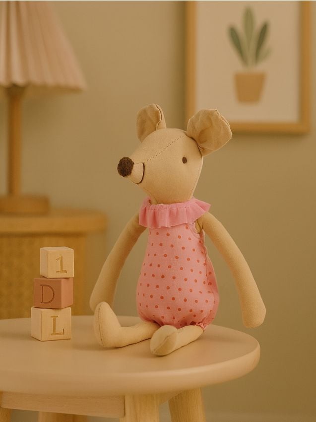 Sinsay - Plyšová myška - ružová