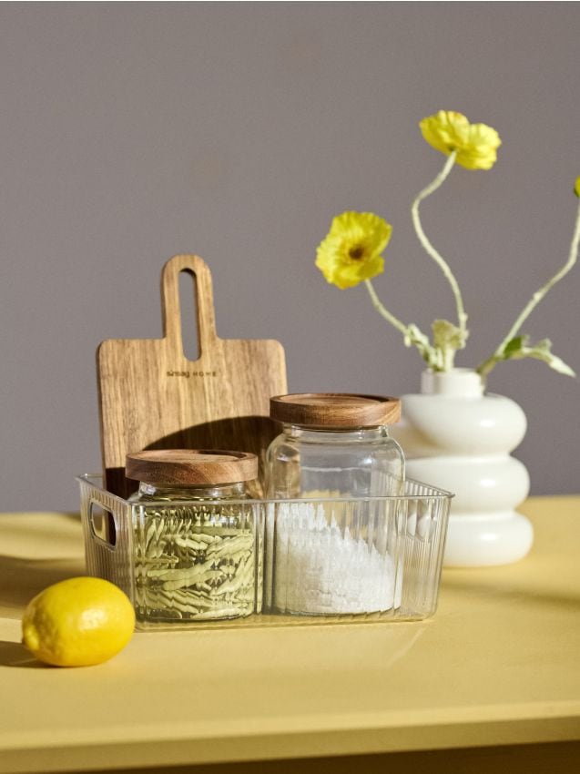 Sinsay - Recipient transparent pentru depozitarea alimentelor - clear
