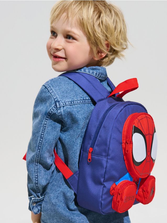 Sinsay - Rucsac cu elemente 3D Spider-Man - multicolor