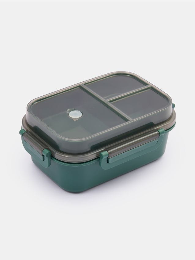 Sinsay - Lunch box cu compartimente - albastru-verzui