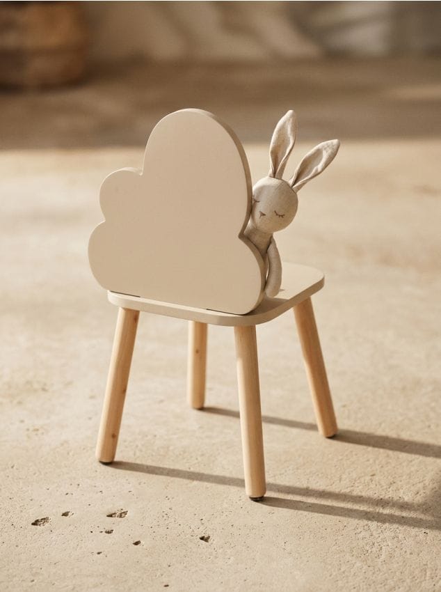 Sinsay - Scaun cu spătar în formă de nor - nude