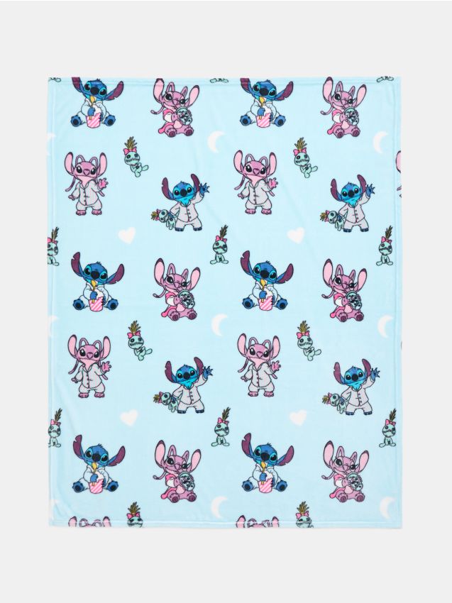 Sinsay - Pătură Stitch - albastru-pal
