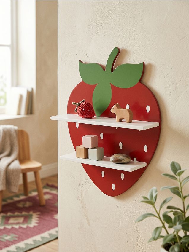 Sinsay - Policioară de perete metalică - roșu