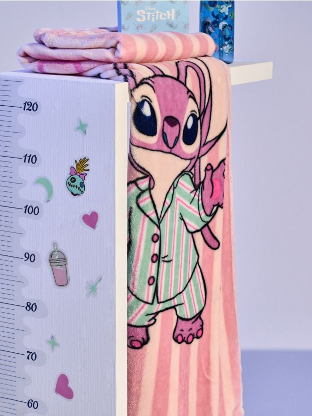 Sinsay - Deka Lilo & Stitch - pastelová ružová