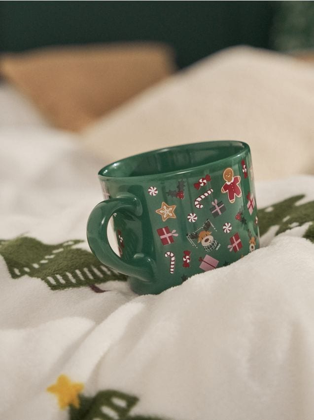 Sinsay - Pohár s vianočným motívom - viacfarebná