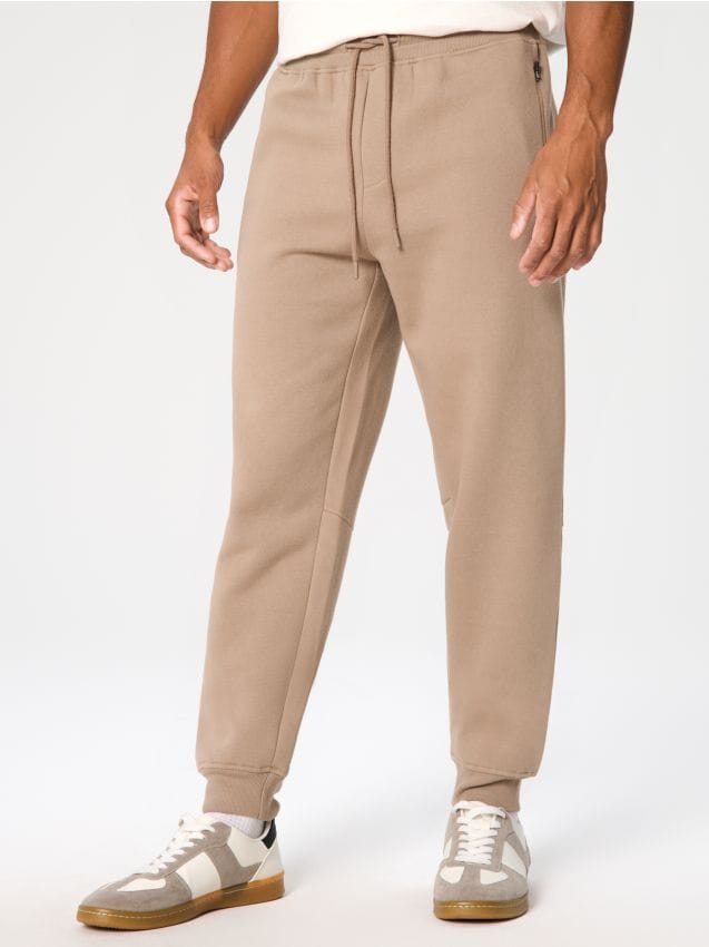 Sinsay - Pantaloni - gri-maroniu