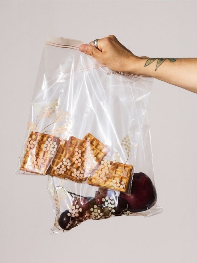 Sinsay - Pungi alimentare cu fermoar 30 pack - multicolor