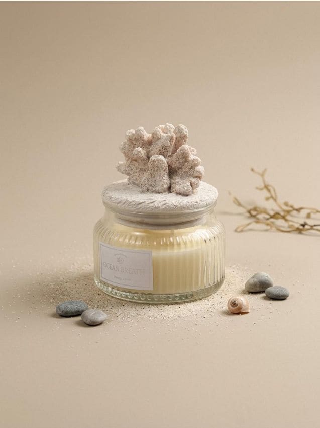 Sinsay - Lumânare Ocean Breath - alb