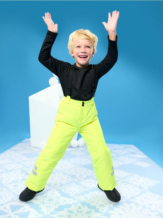 Sinsay - Pantaloni de schi - galben