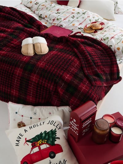 Plapumă în carouri