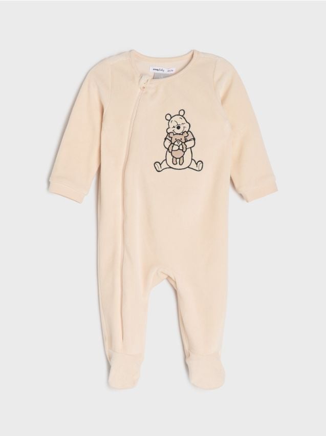 Sinsay - Salopetă cu fermoar Winnie the Pooh - bej