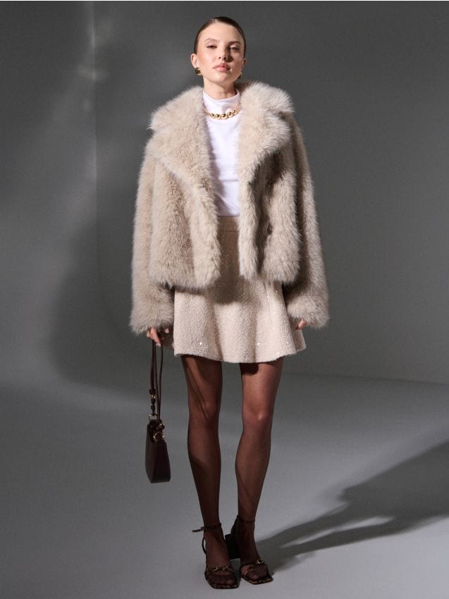 Sinsay - Pančuchy - kávová