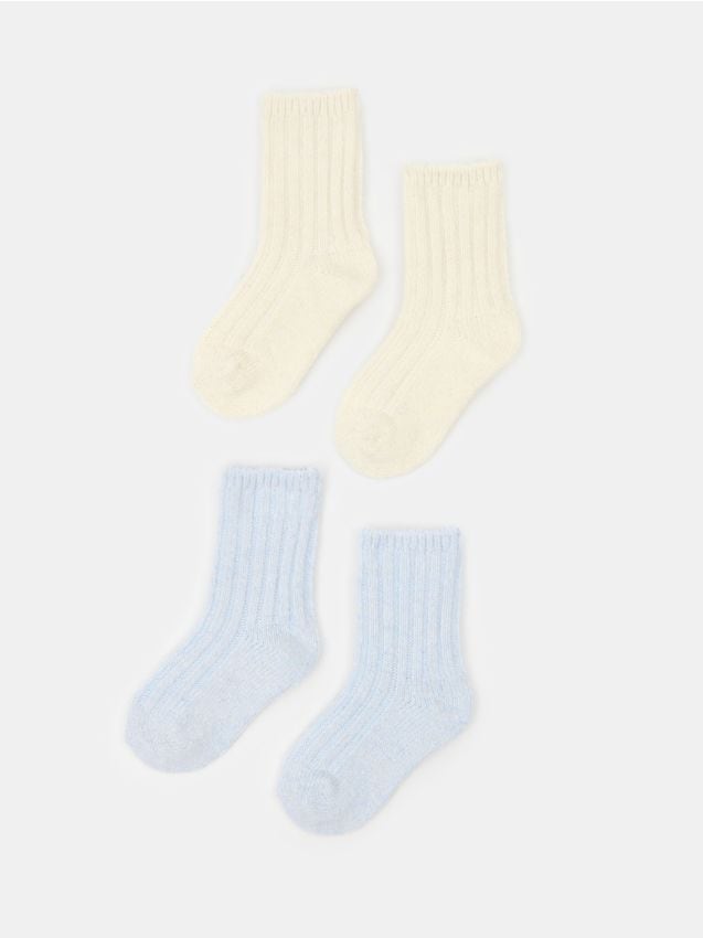 Sinsay - Șosete cu amestec de lână 2 pack - multicolor
