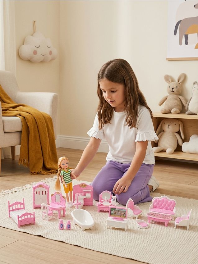 Sinsay - Jucărie – Accesorii de mobilier pentru joaca de-a casa - roz