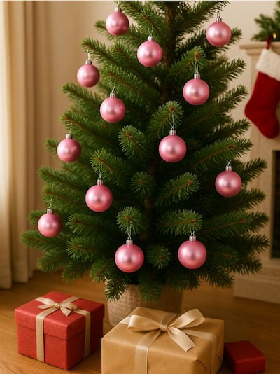 Set de 20 globuri pentru brad