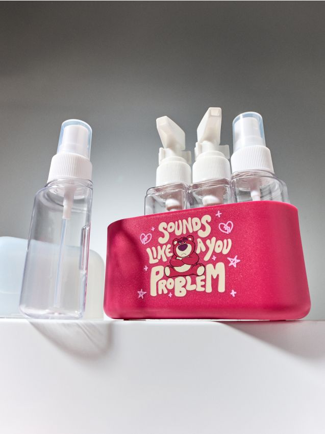 Sinsay - Set de sticle de călătorie cu etui 5 pack Toy Story - mov