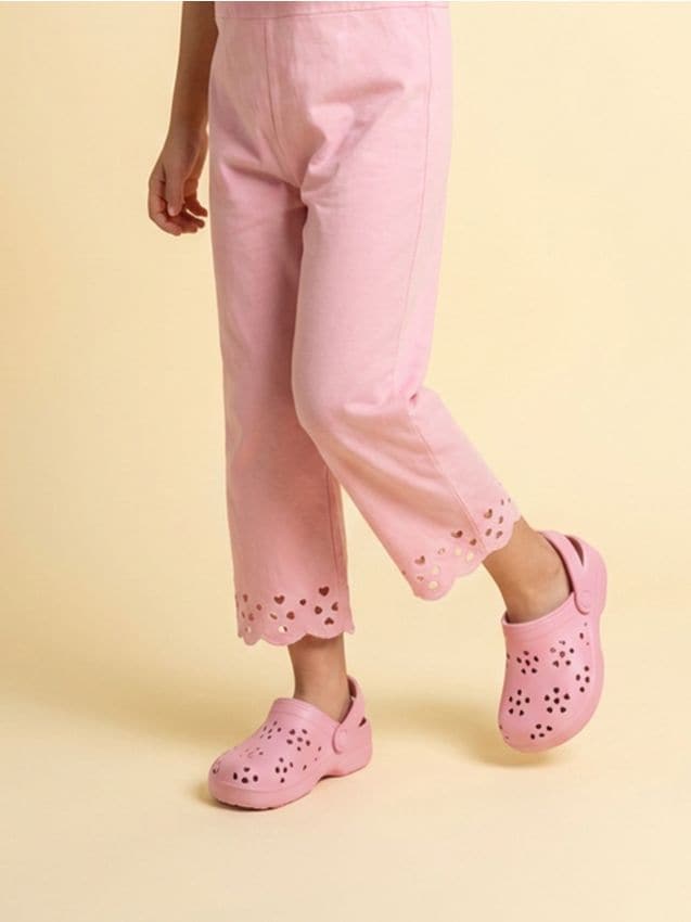 Sinsay - Saboți cu bareta la călcâi - roz