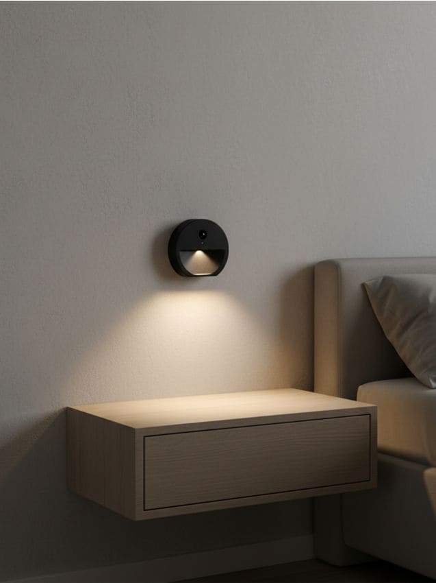 Sinsay - Lampă de noapte LED de perete - negru